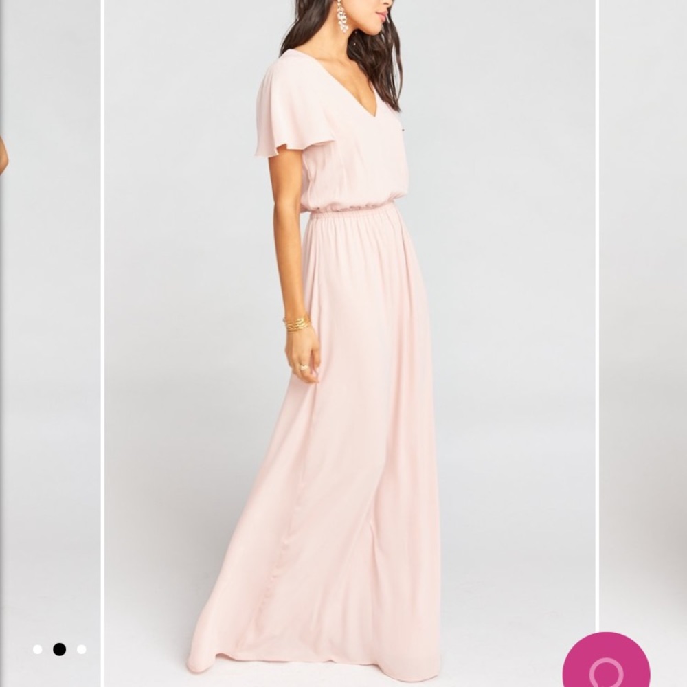 Show me your mumu Michelle Flutter Maxi Dress - Picture 3 of 7